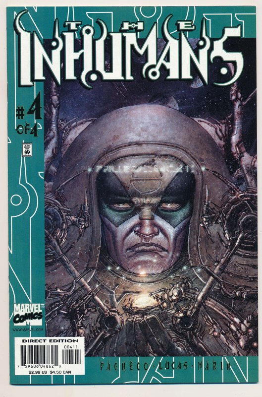 Inhumans (2000 3rd Series) #1-4 VF/NM Complete series