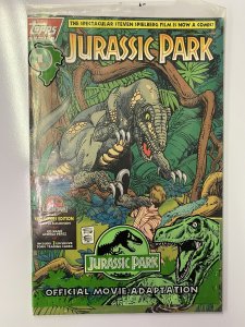 JURASSIC PARK #1 SEALED POLYBAG 1993 TOPPS George Perez Art PROSHIPPER