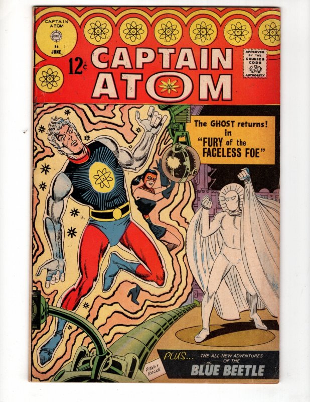 Captain Atom #86 (1967) Steve Ditko Silver Age CHARLTON / ID#285