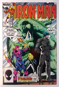 Iron Man #193 (9.0, 1985) 