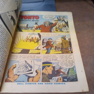 The Lone Ranger Companion Tonto #20 (1955, Dell): Rustler's Brand! Golden age