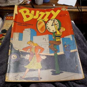 Buzzy #20 dc comics 1948 golden age precode teen humor cartoon good girl art cvr