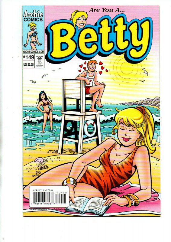 Betty #149 Swimsuit Cover - Dan Parent - 2005 - (-Near Mint)