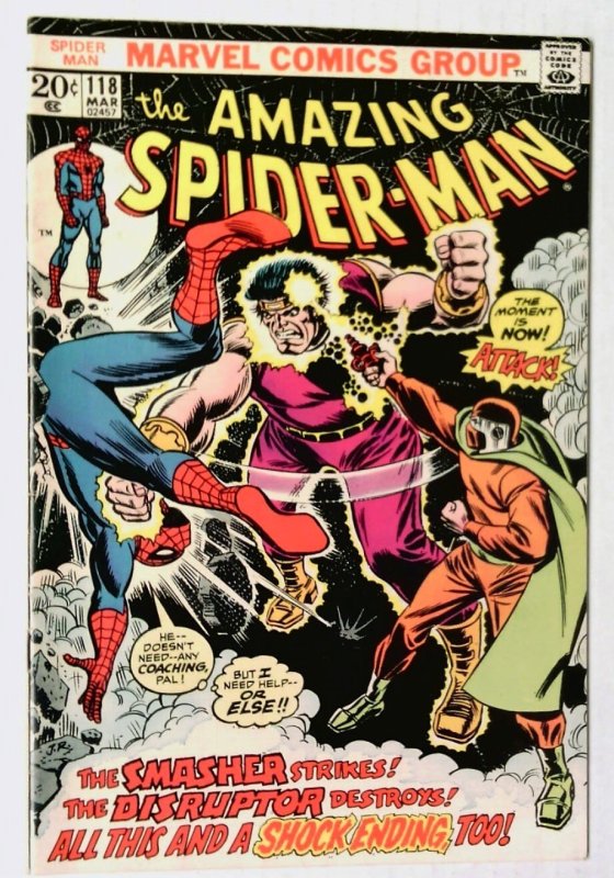 The Amazing Spider-Man #118 (Mar 1973, Marvel) FN/VF