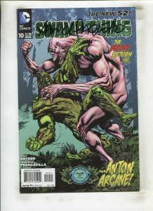 SWAMP THING #10 (9.0) SIGNED BY YANICK PAQUETTE!! 2012