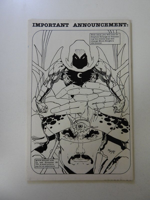 Moon Knight #36 (1984) VF condition