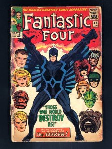 Fantastic Four #46 (1966) FR/GD 1st Full Appearance of Black Bolt