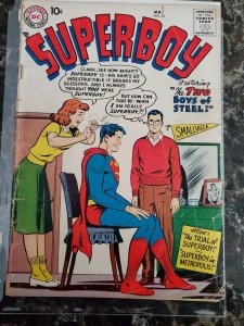 Superboy #63 (1958, DC) GD/VG 