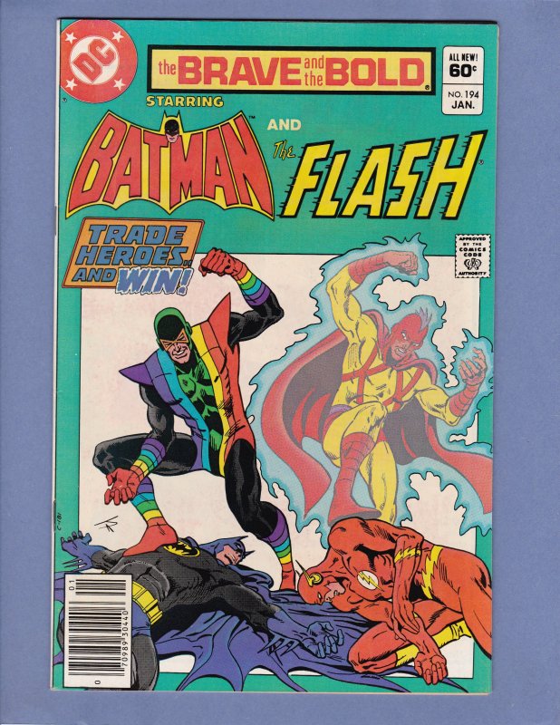 Brave and the Bold #194 NM- Batman Flash DC 1983