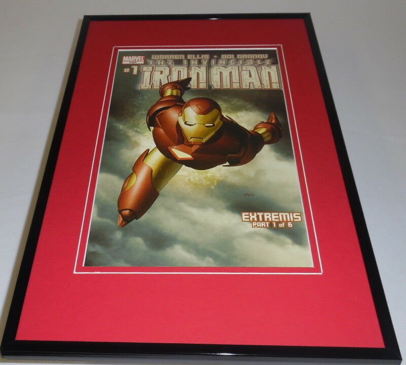 Invincible Iron Man #1 Framed 11x17 Cover Display Official Repro