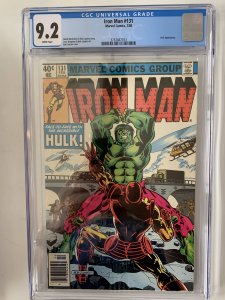 Iron Man #131 CGC 9.4 (1980) - Newsstand - Hulk appearance