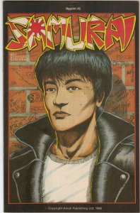 Samurai #1 1986 Aircel Publishing Comic Book Signed by Artist Barry Blair (VF-)