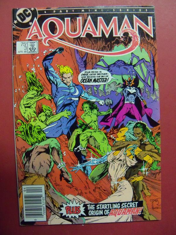 AQUAMAN #3 FOUR PART MINI SERIES (9.0 to 9.2 or better)  DC COMICS