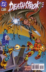 Deathstroke the Terminator #52 VF ; DC | Marv Wolfman Hawkman