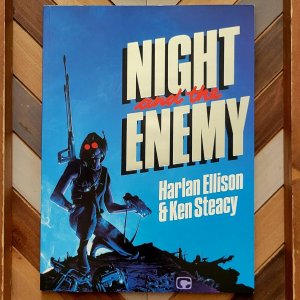 NIGHT & THE ENEMY #0 VF+ (1987 Comico) 1st Print / Harlan Ellison & Ken Steacy