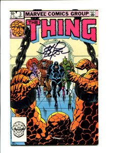 Thing #3 - Signed John Byrne (7.5/8.0) 1983