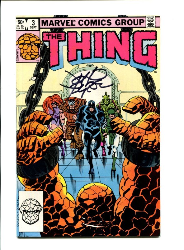 Thing #3 - Signed John Byrne (7.5/8.0) 1983