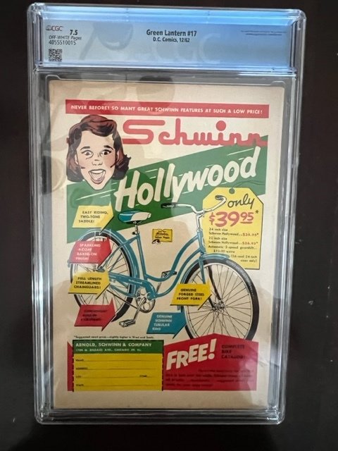 Green Lantern #17 (1962) - CGC 7.5!