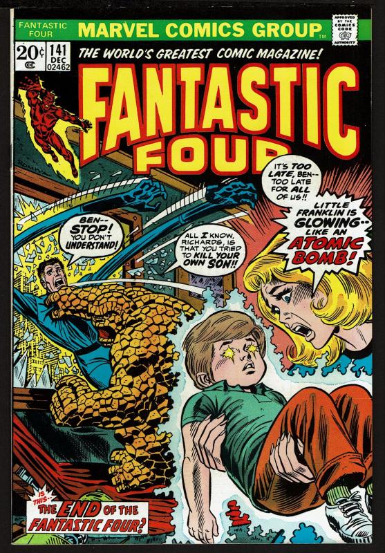 Fantastic Four #141 (Dec 1973, Marvel) 8.0 VF