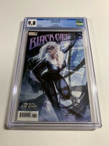 Black Cat 3 Cgc 9.8 In- Huk Lee Variant Marvel