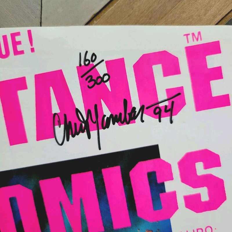 Substance Comics Quarterly #1 Signed CHRIS YAMBAR #160/300 VF 1st Big Issue 1994