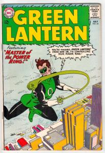 Green Lantern #22 (Jul-63) VG- Affordable-Grade Green Lantern, Pie Face