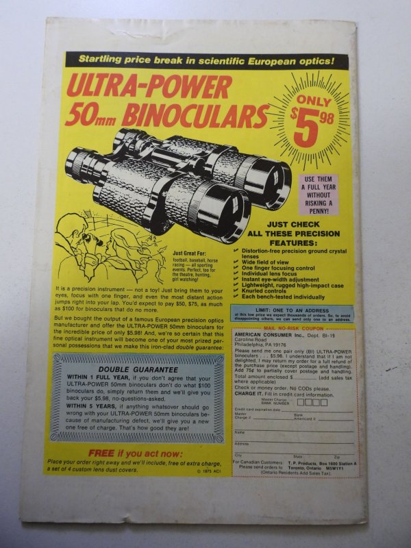 Supernatural Thrillers #15 (1975) VG/FN Condition