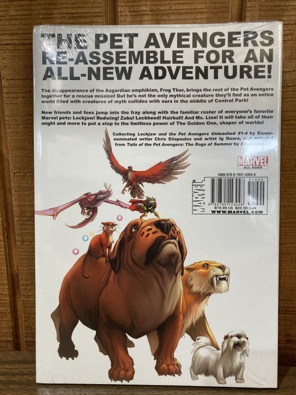 Marvel Comics : Lockjaw and The Pet Avengers Unleashed HC *Sealed* (D2) | Comic Books - Modern Age, Marvel, Avengers / HipComic Marvel Comics : Lockjaw and The Pet Avengers Unleashed HC *Sealed* (D2) | Comic Books - Modern Age, Marvel, Avengers / HipComic
