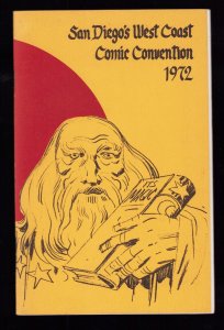 San Diego Comic Con West Coast Program 1972 - Jack Kirby Wraparound cover (8.0)