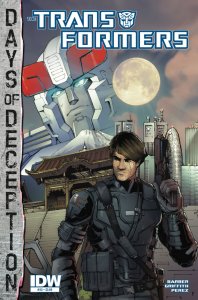 TRANSFORMERS #35 VF/NM COVER A IDW DAYS OF DECEPTION