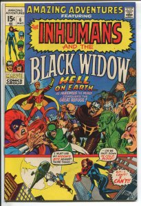 Amazing Adventures #6 - Hell on Earth...! - 1971 (Grade 9.0) WH