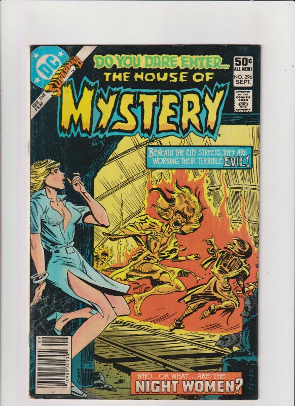 House of Mystery #296 VG 4.0 DC Comics 1981 Horror