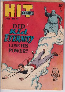 HIT COMICS #41 (Jun 1946) Solid VG 4.0 cream to white paper! Nice book!