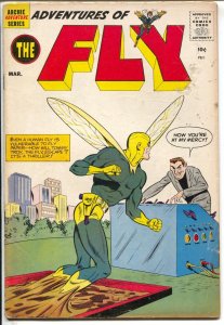 Adventures Of The Fly #5 1960-Archie-The Spider-Fly vs The Bat-VG