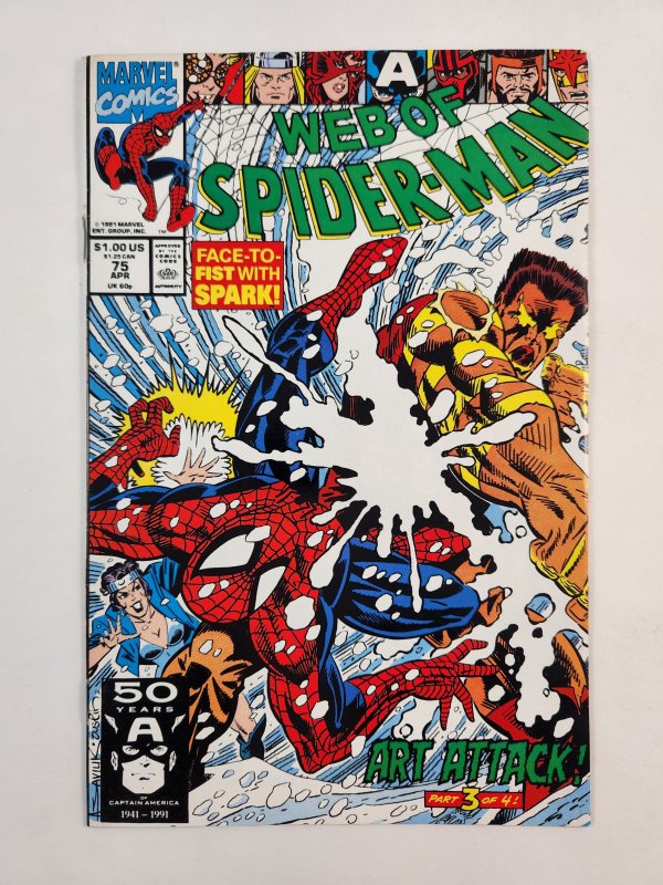 Web of Spider-Man #39 Direct Edition (1988)  Comic Books - Copper Age,  Marvel, Spider-Man, Superhero / HipComic