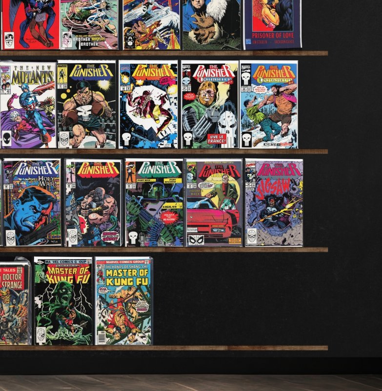 Huge Lot 130+ Comics with The Punisher, X-Factor, Solo Avengers & More!