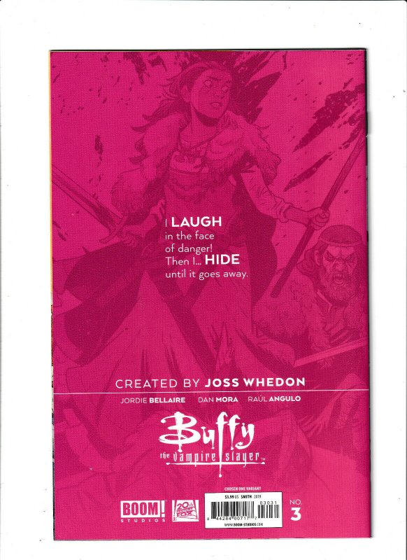 Buffy The Vampire Slayer Boom! Studios #3 NM- 9.2 Chosen One Variant 2019