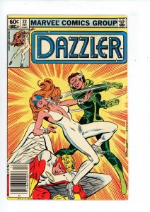 DAZZLER #22  (1982) MARVEL COMICS NEWSTAND