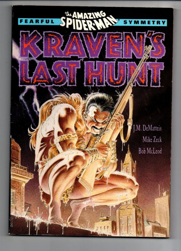 The Amazing Spider-man Kraven's Last Hunt TPB - 1st Print -Fearful Symmetry- FN 