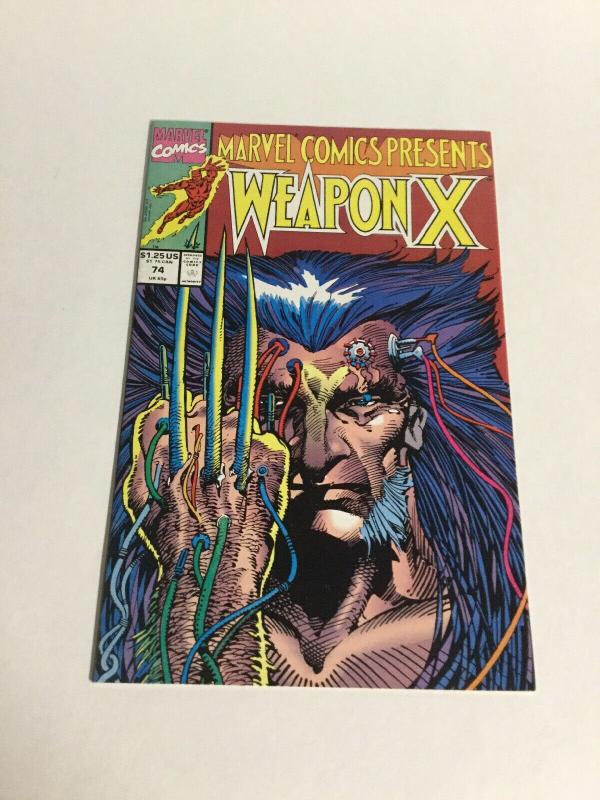 Marvel Comics Presents 74 Nm Near Mint Wolverine Weapon X