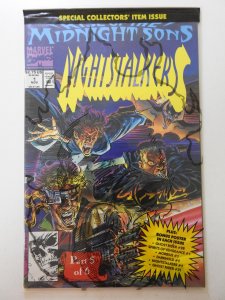 Nightstalkers #1 (1992) Midnight Sons Poly-Bagged Sealed