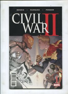 CIVIL WAR 2 #1 (9.2) FADE VARIANT!