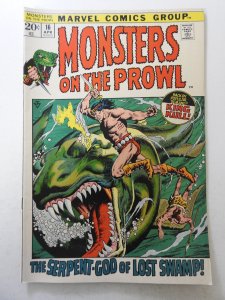 Monsters on the Prowl #16 (1972) Sharp Fine+ Condition!