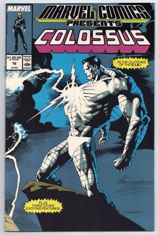 Marvel Comics Presents Colossus #16 (Marvel, 1989) VF