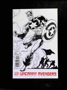 Uncanny Avengers #11C (3rd Series) Marvel Comics 2016 NM  Steranko Variant