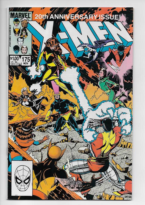 Uncanny X-Men #175 - Wolverine / Dark Phoenix  (Marvel, 1983) - VG/FN