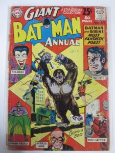 BATMAN ANN  3 Summer 1962 FAIR+ COMICS BOOK
