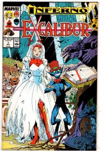 Excalibur #7 (1989)  Marvel Comics