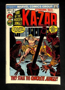 Astonishing Tales #15 Ka-Zar