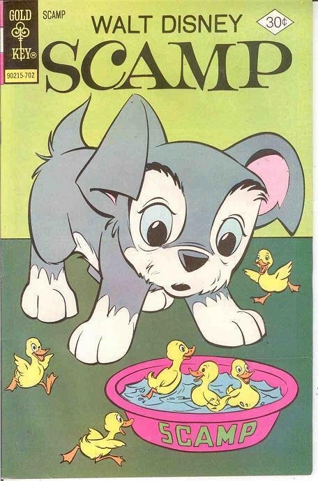 SCAMP (1967-1979 GK) 33 VF-NM    Feb. 1977 Disney COMICS BOOK